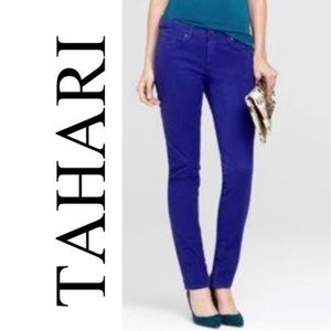 NWT Tahari Cobalt Blue Kelly Skinny Jeans Size: 6/28